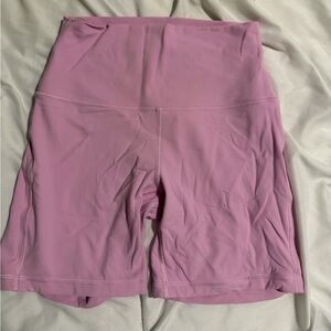 lululemon athletica High-Rise Pink Bike Shorts